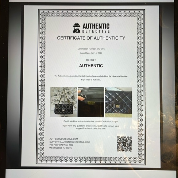 Vintage Givenchy Paris Quilted Lambskin Shoulder and Crossbody Bag - Picture 12 of 17